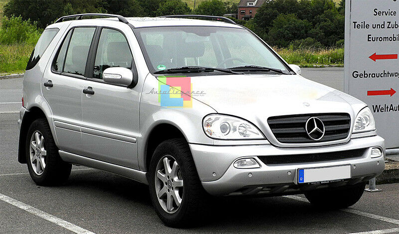 HEADLIGHTS MERCEDES ML W163 1998 - 2001 + LED HIGH BEAM LOW BEAM KIT