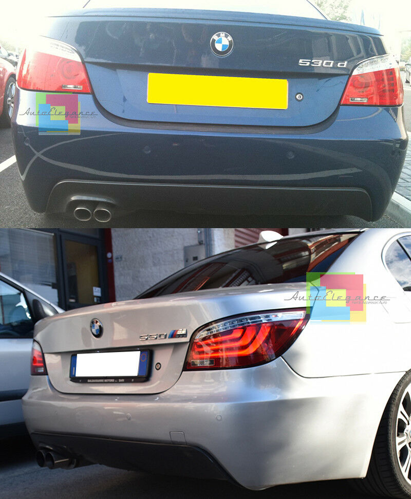 BMW SERIE 5 E60 2003-2009 PARAURTI POSTERIORE M5 in ABS - TOP QUALITA&apos; AUTOELEGANCERICAMBI