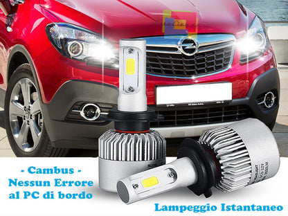 LAMPADE ABBAGLIANTI LED OPEL MOKKA 2012+ ISTANTANEO CREE