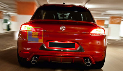 REAR SPOILER CENTER WING VW SCIROCCO 2008-2013 SPORTY LOOK ABT