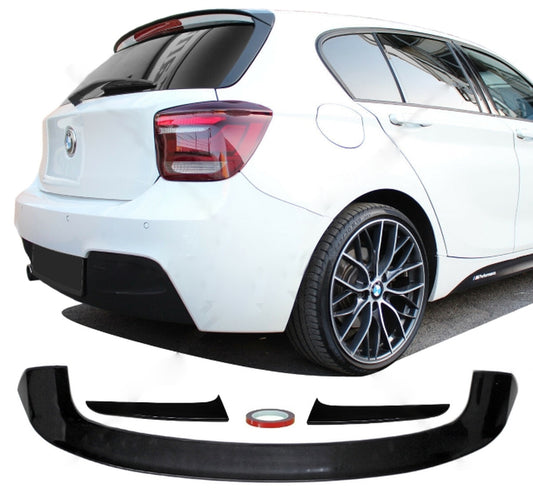 BMW SERIE 1 F20 F21 SPOILER POSTERIORE SUL TETTO LOOK M SPORT ABS + DEFLETTORI LATERALI AUTOELEGANCERICAMBI