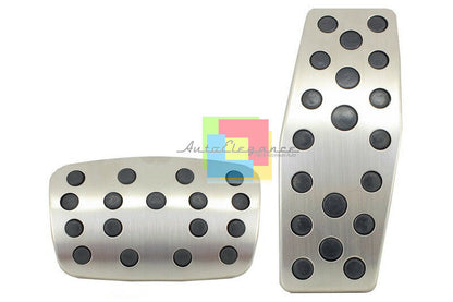 PEDALIERA CAMBIO AUTOMATICO OPEL ASTRA J 2010-2015 INOX CON GOMMA ANTISCIVOLO.-.