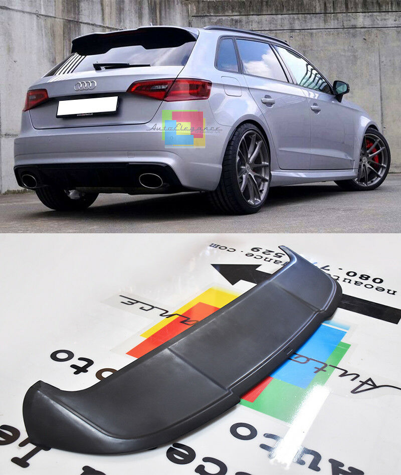 SPOILER POSTERIORE SUL TETTO AUDI A3 8V SPORTBACK 2012+ LOOK RS3