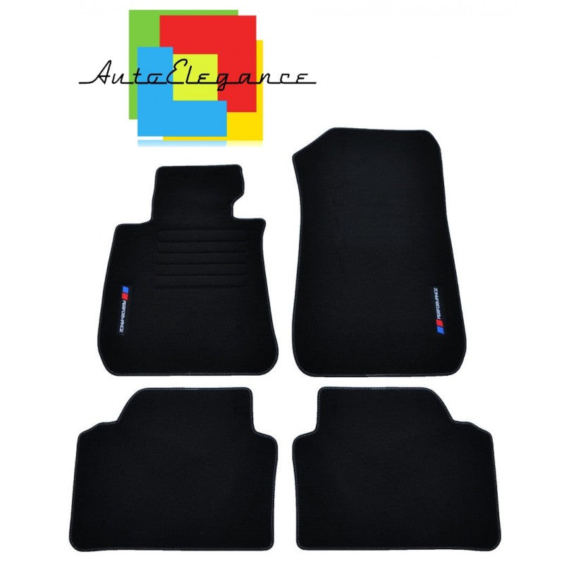 BMW SERIE 3 E90 2005-2012 SET TAPPETINI IN VELLUTO DI ALTA QUALITA' SPECIFICO AUTOELEGANCERICAMBI