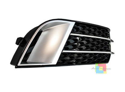AUDI A1 8X 2010-2014 GRIGLIE FENDINEBBIA NIDO D'APE DESIGN RS1 NERO / SATINATO AUTOELEGANCERICAMBI