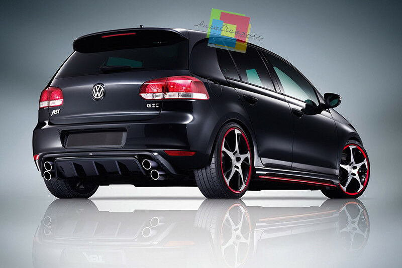 NON ADATTO PER GTI - VW GOLF 6 2008-2012 SPOILER SUL LUNOTTO POSTERIORE LOOK ABT