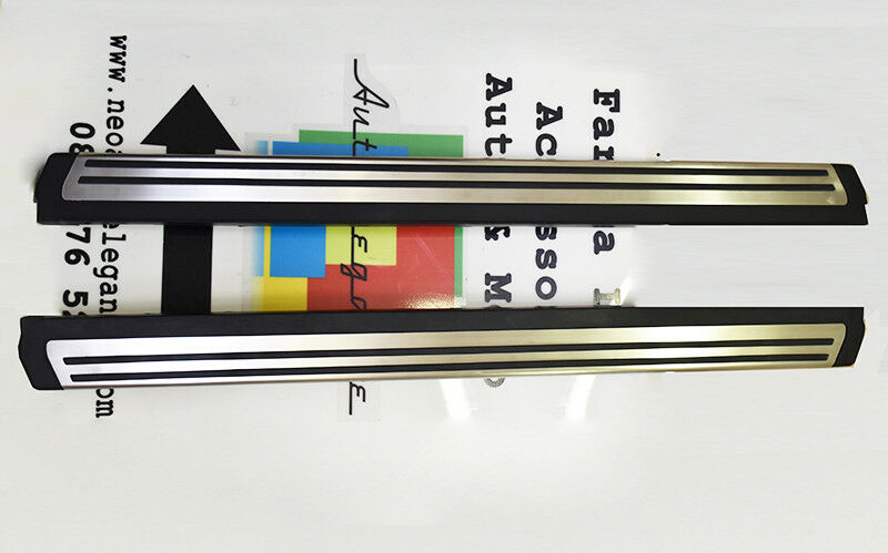 SIDE STEPS FOR VW TIGUAN FROM 2007 TO 2015 NON-SLIP DOOR SILLS .-