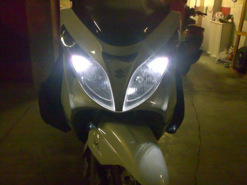 BURGMAN 400 5 LED LUCI POSIZIONI COPPIA  NO ERROR T10 CANBUS 2PZ AUTOELEGANCERICAMBI