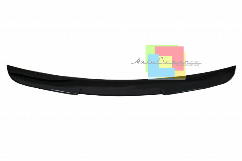 SPOILER POSTERIORE SUL COFANO S4 RS4 PER AUDI A4 B9 2015 IN POI BERLINA NERO ABS