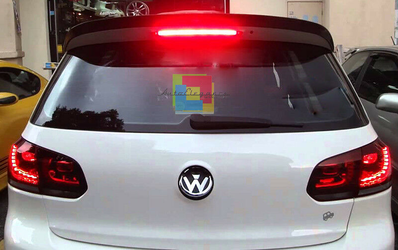 VW GOLF 6 2008-2012 FARI POSTERIORI GTI A LED ROSSO FRECCIA SMOKE FUME&apos; .-