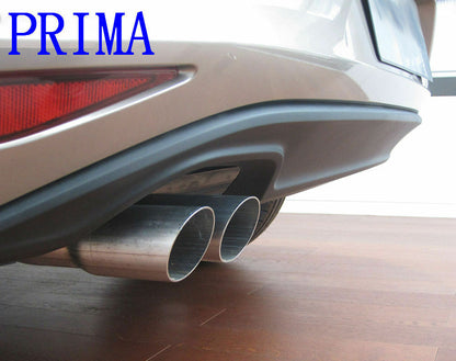 TERMINALI DI SCARICO CROMATI ACCIAIO INOX RLINE LOOK PER VW SCIROCCO 2008-2014