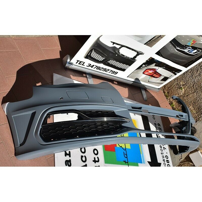 PARAURTI SLINE CON GRIGLIE FENDINEBBIA AUDI A3 8V 2012-2016 BERLINA SPORTBACK