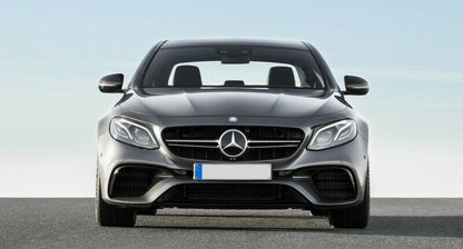 GRIGLIA ANTERIORE MERCEDES CLASSE E W213 2016+ PROFILO SATINATO MASCHERINA -