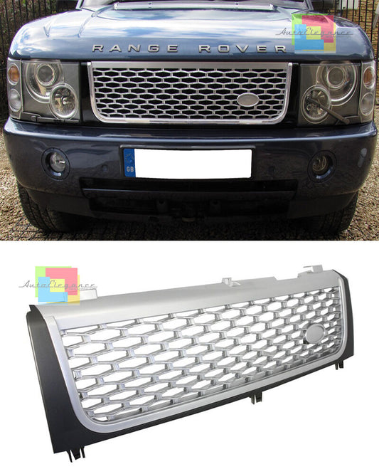 RANGE ROVER VOGUE III L322 2002-2005 FRONT GRILLE - Autobiography LOOK