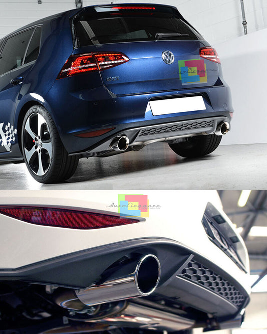 DIFFUSORE POSTERIORE SOTTO PARAURTI VW GOLF 7 MK7 2012+