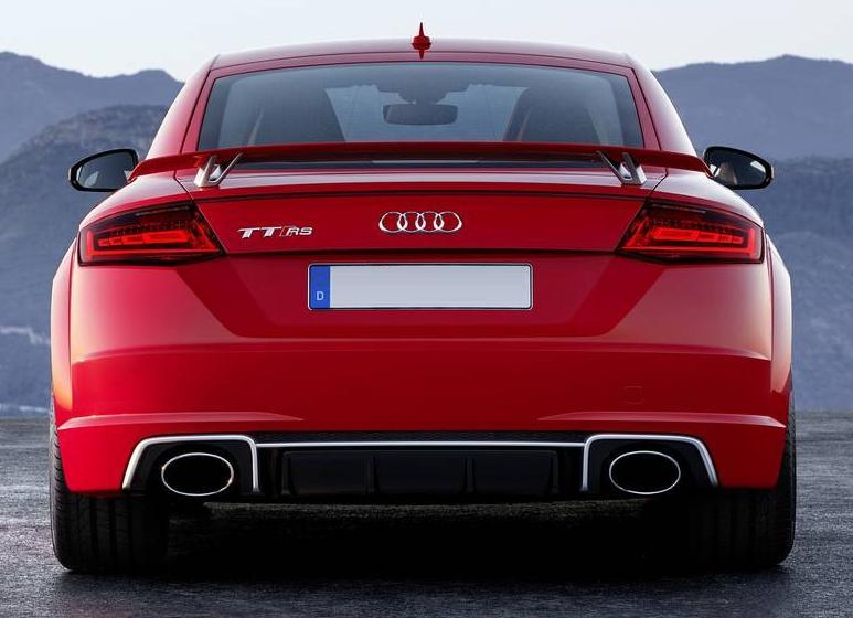 AUDI TT FV 2015- SPOILER POSTERIORE SUL COFANO LOOK TTS TTRS AUTOELEGANCERICAMBI