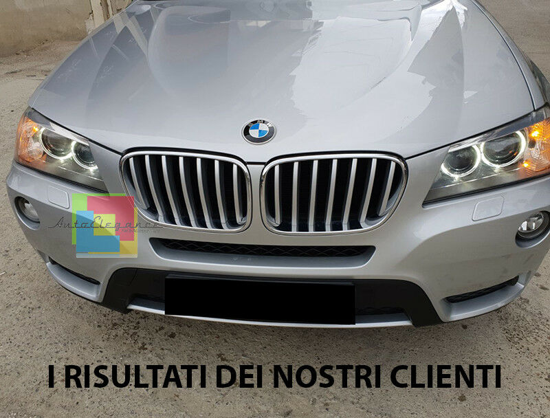 COVER GRIGLIA ANTERIORE BMW X3 F25 2010-2014 LOOK RESTYLING M 14 PEZZI .-. AUTOELEGANCERICAMBI