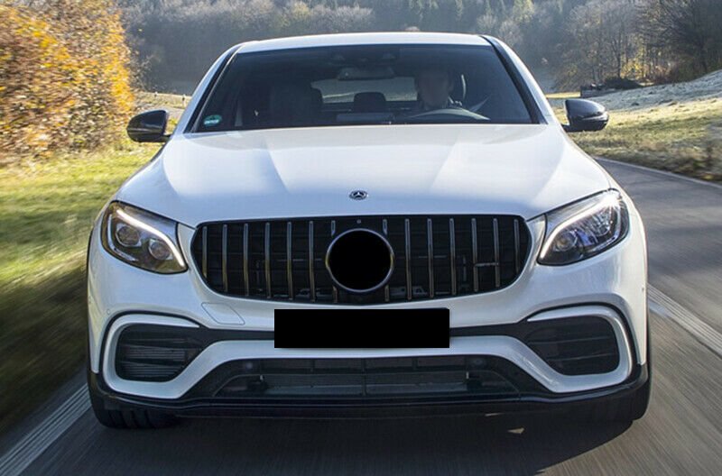 GRIGLIA ANTERIORE MERCEDES GLC C253 X253 DAL 2015+ CALANDRA BLACK EDITION