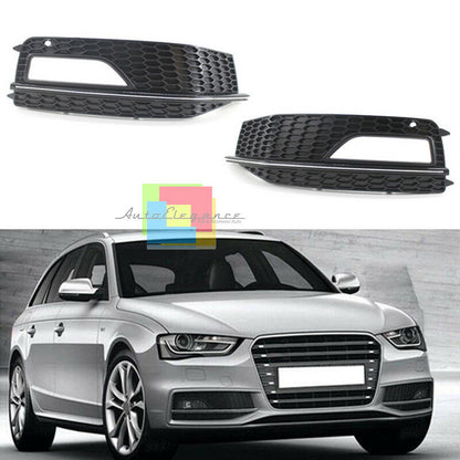 GRIGLIE FENDINEBBIA AUDI A4 B8 2012-2015 LIFT PER PARAURTI SLINE LOOK S4 RS4 .-.
