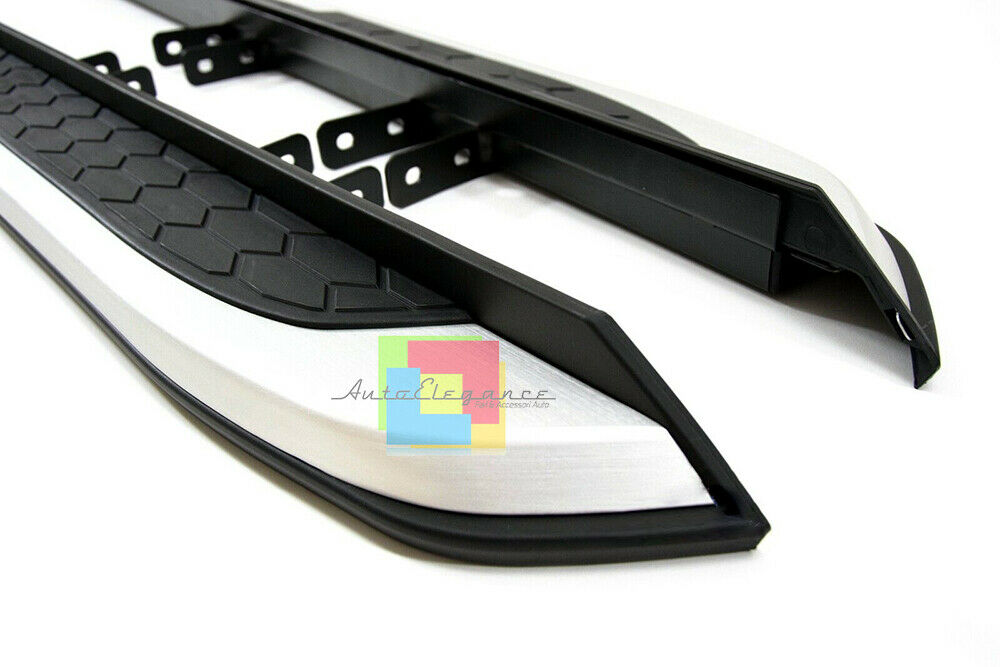 PEDANE LATERALI PER HONDA CRV CR-V 2017+ SOTTO PORTA ANTISCIVOLO LOOK SPORTIVO