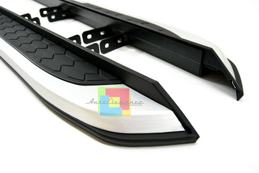 PEDANE LATERALI PER HONDA CRV CR-V 2017+ SOTTO PORTA ANTISCIVOLO LOOK SPORTIVO