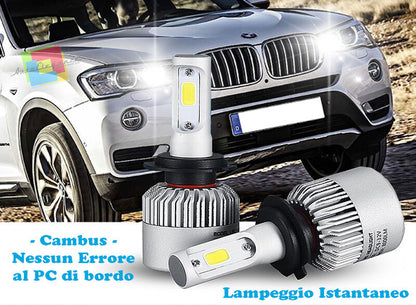 LAMPADE ABBAGLIANTI LED BMW X3 F25 2011+ ISTANTANEO CREE
