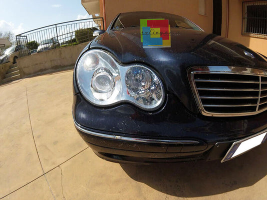 MERCEDES C-CLASS W203 2000-2006 LENTICULAR HEADLIGHTS