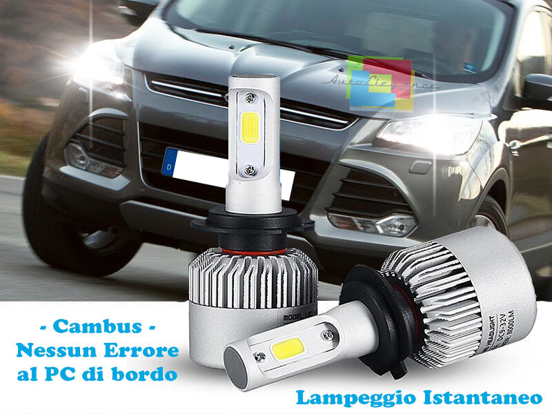 LAMPADE ANABBAGLIANTI LED FORD KUGA II 2013+ ISTANTANEO 6000K CREE