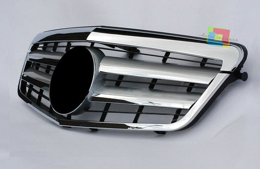 FRONT GRILLE CHROME PROFILES - MERCEDES E-CLASS W212 2009-2013 AMG LOOK