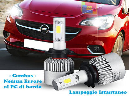 LED LOW BEAM LAMPS OPEL CORSA E 2014+ INSTANT 6000K CREE
