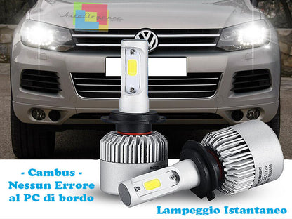 LAMPADE ANABBAGLIANTI LED VW TOUAREG 2010+ ISTANTANEO 6000K CREE