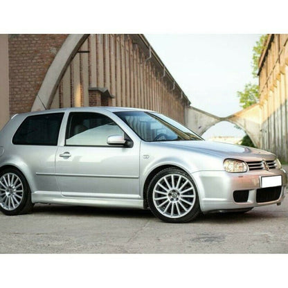VW GOLF 4 IV 3 PORTE MINIGONNE LATERALI SOTTO PORTA RS ABS / PLASTIC LOOK R32