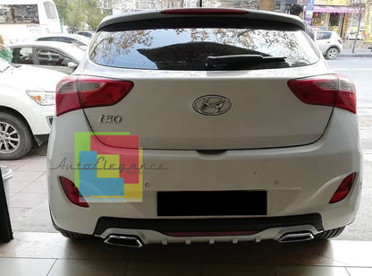 HYUNDAI I30 ABS UNDER BUMPER DIFFUSER RECTANGULAR RS TIP