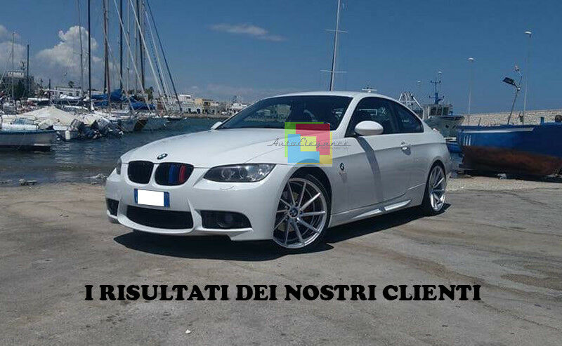 SOTTO PORTA LATERALI BMW SERIE 3 E92 E93 2006-2010 MINIGONNE IN ABS LOOK M3 .-