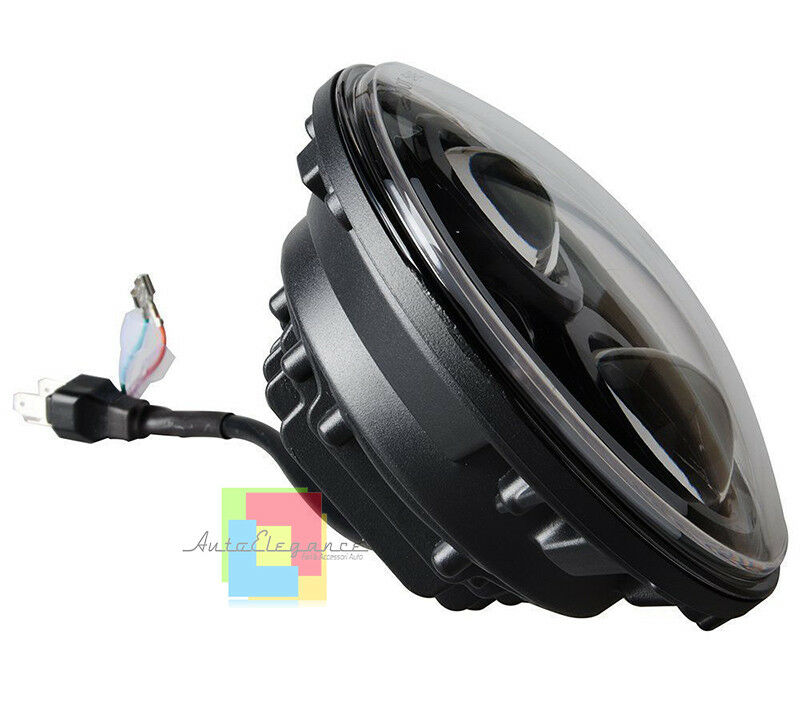 JEEP WRANGLER JK 2007-2016 FARI ANTERIORI LED - CON LUCI DIURNE BIANCO 6000K