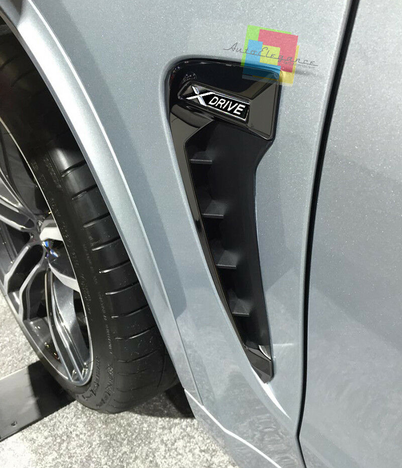 BMW X5 F15 2013 IN POI PRESE D'ARIA LATERALI DECORATIVE NERE LOOK XDRIVE -. AUTOELEGANCERICAMBI
