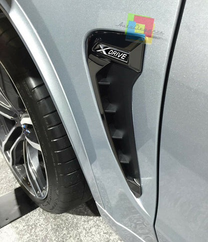 BMW X5 F15 2013 IN POI PRESE D'ARIA LATERALI DECORATIVE NERE LOOK XDRIVE -. AUTOELEGANCERICAMBI