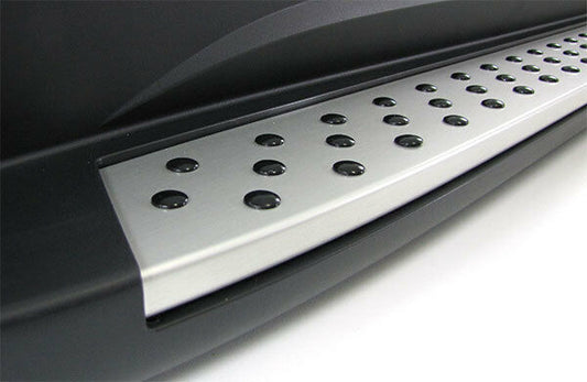 PEDANE LATERALI SOTTOPORTA IN ALLUMINIO TOP QUALITA&apos; PER BMW X1 E84 2009-2015