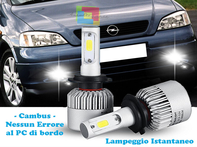 LAMPADE FENDINEBBIA A LED OPEL ASTRA G 98-05 CAMBUS BIANCO GHIACCIO CREE