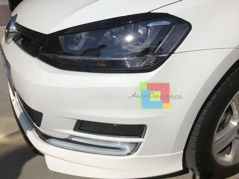 SPOILER ANTERIORE SOTTO PARAURTI SPORTIVO ABT VW GOLF 7 2012 IN POI .-