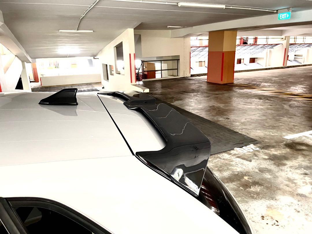 REAR ROOF SPOILER FOR VW POLO 6R 6C 2009-2017 ABS 0251