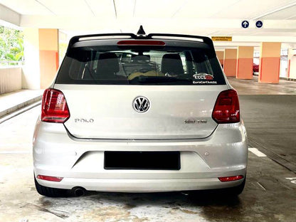 REAR ROOF SPOILER FOR VW POLO 6R 6C 2009-2017 ABS 0251