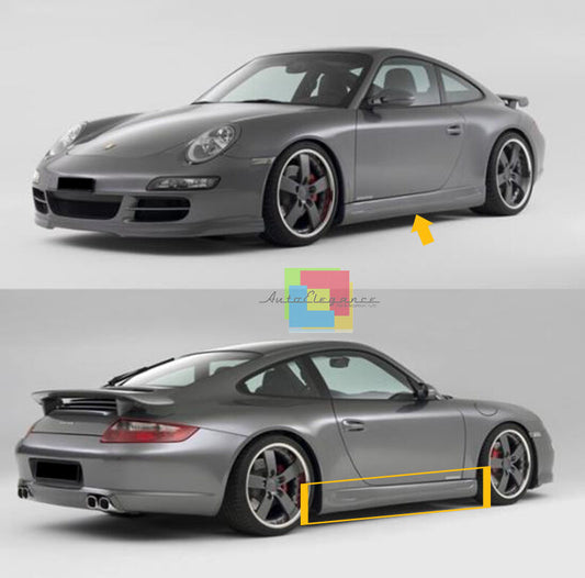 MINIGONNE LATERALI SOTTO PORTA LOOK RINSPEED PER PORSCHE 997