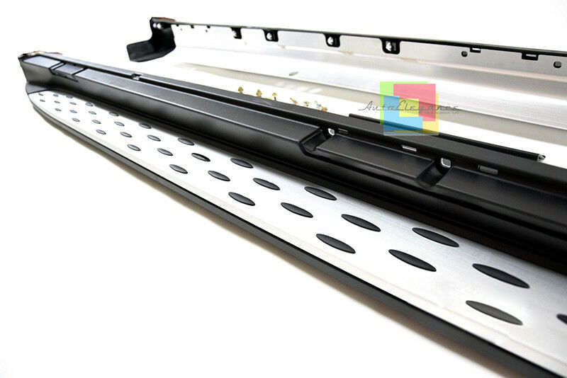 PEDANE LATERALI TOP QUALITA&apos; PER HYUNDAI KONA 2017 IN POI SOTTOPORTA ANTISCIVOLO