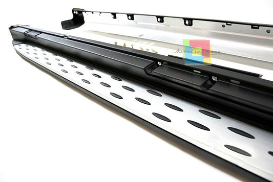 PEDANE LATERALI TOP QUALITA&apos; PER HYUNDAI KONA 2017 IN POI SOTTOPORTA ANTISCIVOLO