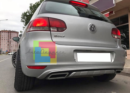 REAR BUMPER DIFFUSER VW GOLF 6 VI 2008-2012 IN ABS TUNING R