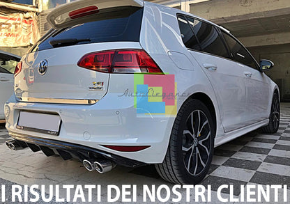 VW GOLF 7 VII from 2012+ SPORTS SIDE SKIRTS UNDER THE DOOR IN ABS / PLASTIC