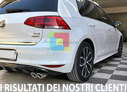 VW GOLF 7 VII from 2012+ SPORTS SIDE SKIRTS UNDER THE DOOR IN ABS / PLASTIC