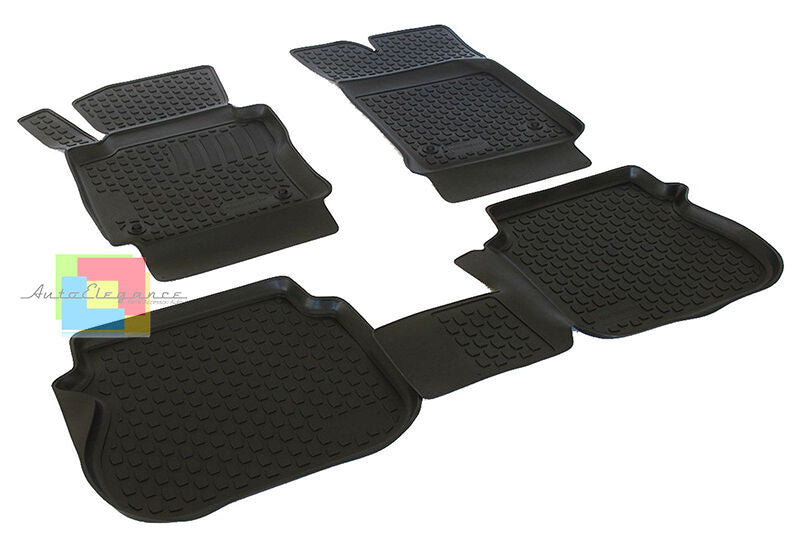 VW CADDY 2003+ SET TAPPETINI AUTO IN GOMMA - TAPPETI TOP QUALITA -