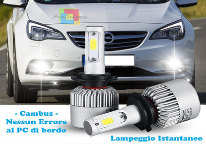 LAMPADE FENDINEBBIA LED OPEL CASCADA LAMPEGGIO ISTANTANEO 6000K